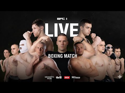 Baka Prase *BOX MEČ* - BFC 1 - CEO LIVE!