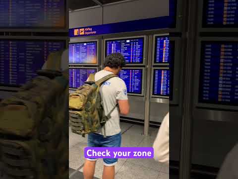 Trânsitos no Aeroporto de Frankfurt o que você precisa saber #travel #transits#frankfurt