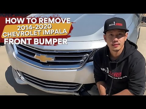 How to Remove & Replace 2014-2020 Chevrolet Impala Front Bumper | Part 1: Removal | ReveMoto