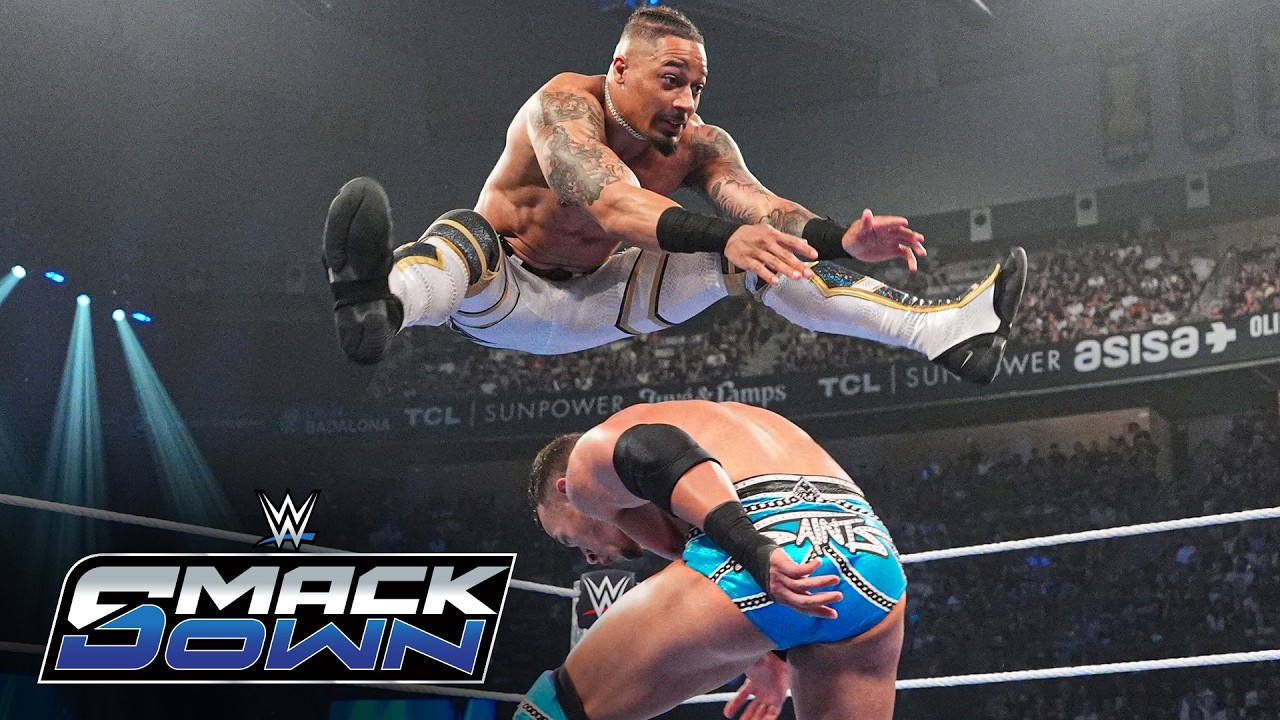 Carmelo Hayes and Ricky Saints collide in electric fight: SmackDown highlights, May 29, 2026
