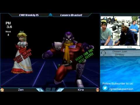 CMU Weekly 15 - Zen (Peach/Sheik) vs. Kira (Falcon)