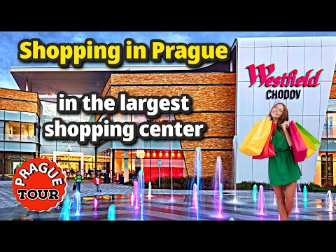 The largest #shopping center is Westfield Chodov.Walking tour of #Prague4K.
