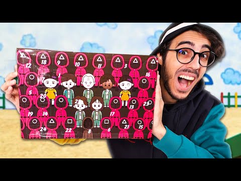 APRO IL CALENDARIO DELL'AVVENTO DI SQUID GAME!