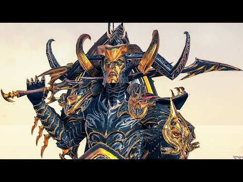 Dragon Armour of Aenarion: High Elves vs Dark Elves - Total War WARHAMMER 2 Epic Cinematic Battle