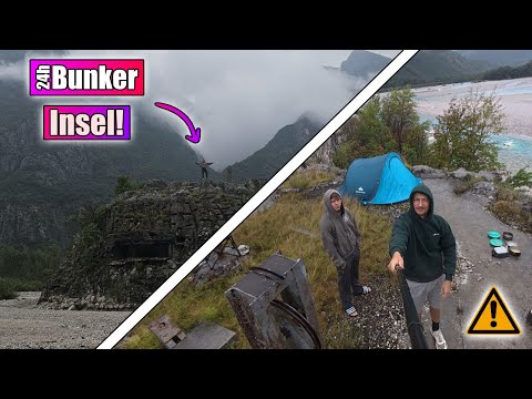 Übernachtung auf INSELBUNKER 🏝  I Wir CRASHEN unsere DROHNE! I ADV Bros