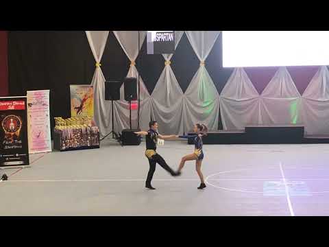 2022.10.30. Poór Dániel - Szakály Zsófia - MCCS akrobatika Főnix SE - Dancing Feet, előtánc, OB, Bp