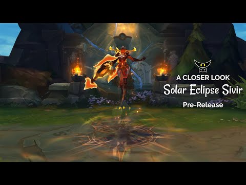 Solar Eclipse Sivir Legendary Skin (Pre-Release)