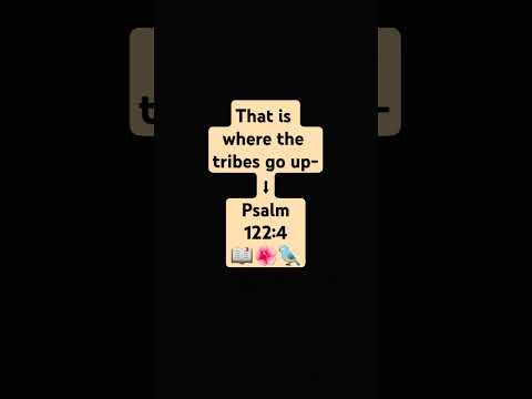 Psalm 122:4 Of David #jesus #jerusalem #israel #peace #love #prayer #faith #youtubeshorts #shorts