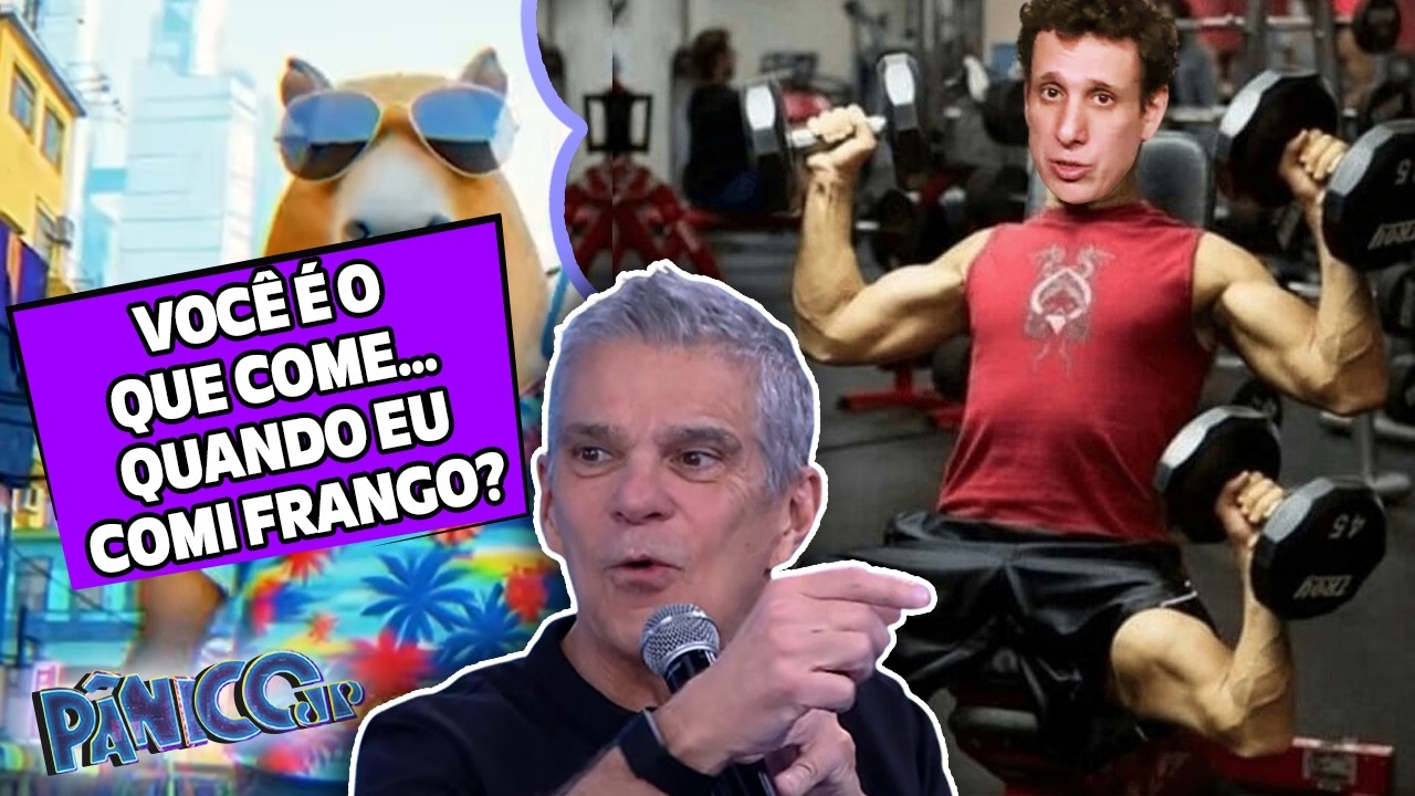 SE SMART FIT É A DISNEY DO FITNESS, MICKEY MOUSE É UM RATO DE ACADEMIA! EDGARD CORONA NO PÂNICO