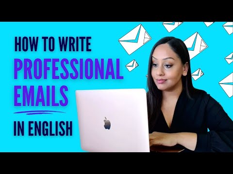 How To Write Professional Emails in English! | Business English Lesson