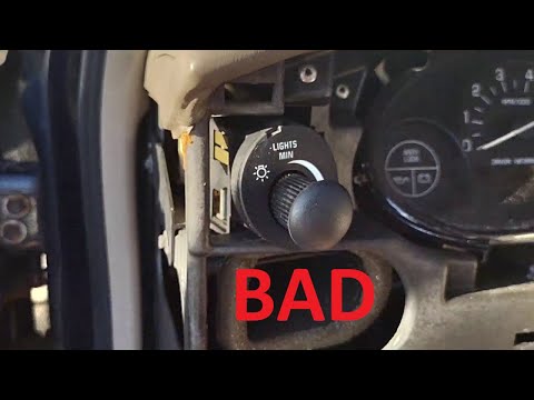 Buick Headlight Switch Replacement