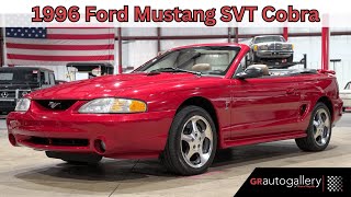 Video Thumbnail for 1996 Ford Mustang