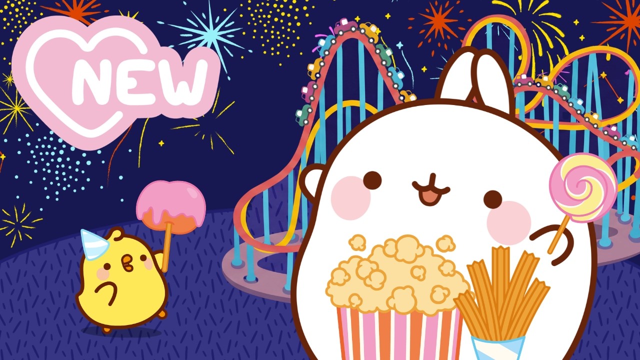 Best Carnival Snacks Ever! 🎡🍭 Molang’s Yummiest Fair Food