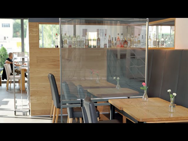 Rodízios para Divisórias de PVC Nobo Premium Plus (X4) 1915554 - vídeo 1