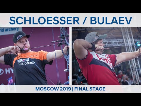 Mike Schloesser v Anton Bulaev – compound men semifinal | Moscow 2019 World Cup Final