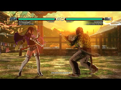 06 Lili Rochefort D vs King  - Tekken 6 ( Uchiha x24 ) Gameplay Online  PS3