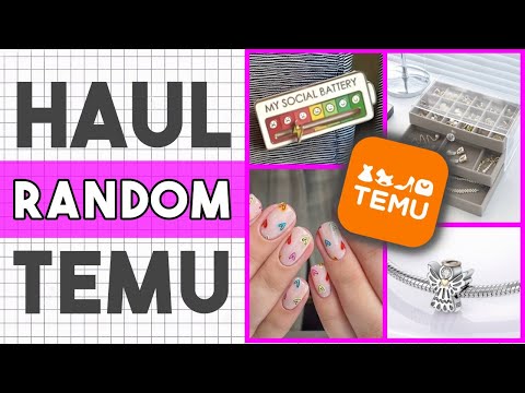 ¡ACCESORIOS, UÑAS, COCINA, PLANNING Y MÁS! · HAUL 💅🏼 TEMU