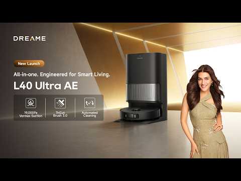 Dreame L40 Ultra AE Vacuum Cleaner White Dreame L40 Ultra AE Vacuum Cleaner White