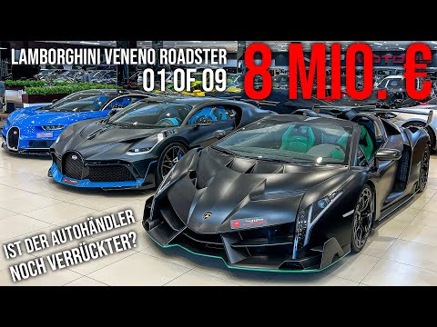 8 Mio € Lamborghini Veneno Roadster 01of09 | Ist der Autohändler noch verrückter?