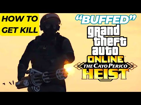 Easiest Way to Kill the "Buffed" Juggernaut in Cayo Perico Heist Solo (GTA 5 Online in 2024)