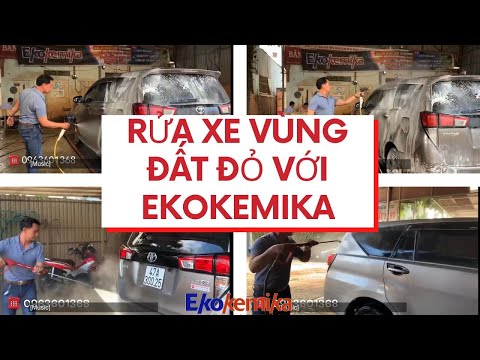 Ekokemika Đánh giá về dung dịch rửa xe không chạm tại Tây nguyên