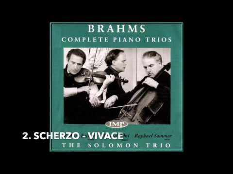 Brahms Piano Trio No.4 in A - Solomon Trio - Rodney Friend (Violin)