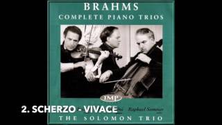 Brahms Piano Trio No.4 in A - Solomon Trio - Rodney Friend (Violin)