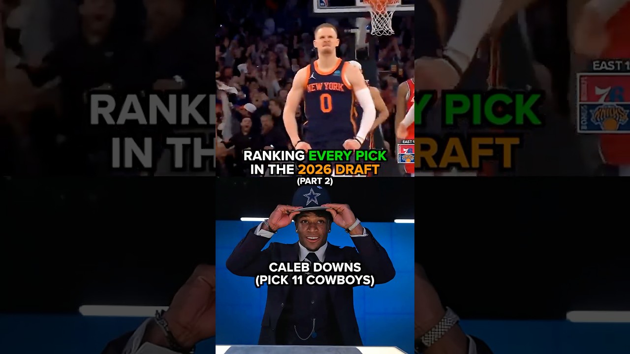 RANKING EVERY 1ST ROUND DRAFT PICK #nfldraft #nfl #shorts