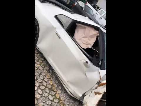 Greg ferreira mostra como ficou o gtr R35 (skypapi) depois do acidente