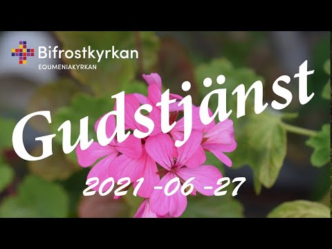 Gudstjänst Bifrostkyrkan 2021-06-27, "EvaMarie Brännström", barndop