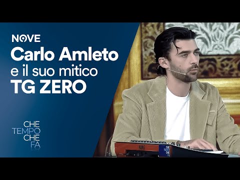 Carlo Amleto e il suo mitico TG ZERO | Che tempo che fa