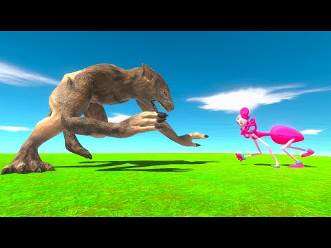 MOMMY LONG LEGS VS GIANT FANTASY - Animal Revolt Battle Simulator