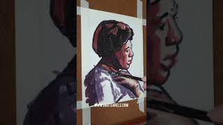 Ella Fitzgerald Progress Video / Speed Painting