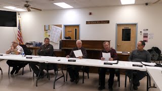 Village of Lowville Board of Trustees- December 20, 2023 Regular Meeting