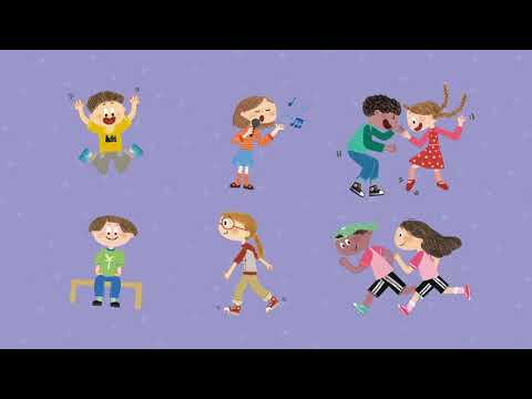 Let's Smile 3 Unit 1 Chant - What Are They Doing?