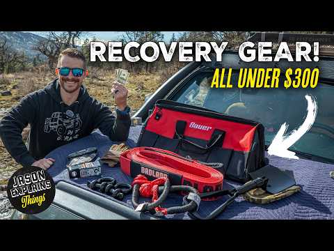 COMPLETE Off-Road Recovery Gear Kit for Under $300?!