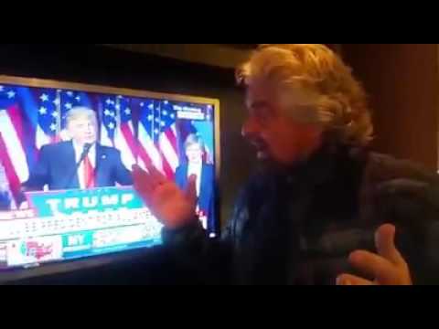 Beppe Grillo - Trump Presidente USA