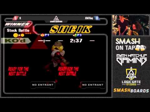 SOT #43 - K (Sheik) vs JOATGuy (Falco) - SSBM LQF