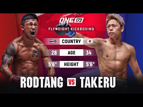 DEVASTATING ONE-PUNCH KO 🤯 Rodtang vs. Takeru | Kickboxing Full Fight