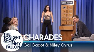 Charades with Gal Gadot and Miley Cyrus
