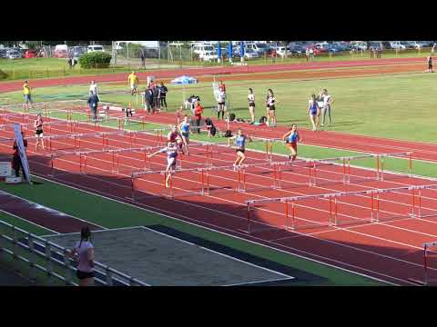 100m prepone juniorke, kvalifikacije, Lorena Faktor 15.60