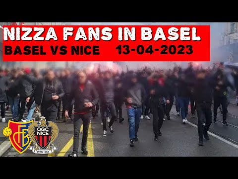 NIZZA FANS IN BASEL | Basel vs Nice
