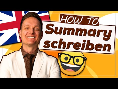 Writing a summary in English, tips + examples | Learn English
