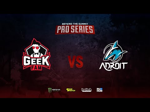 Geek Fam vs Team Adroit, BTS Pro Series: Southeast Asia, bo3, game 2 [Lex & 4ce]
