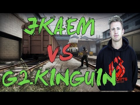 CSGO: POV G2.Kinguin jkaem vs Natus Vincere (28/19) train @ SL i-League StarSeries XIV Finals