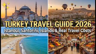 ✨ Turkey Travel Guide 2026 | Istanbul, Cappadocia, Beaches &amp;amp; Real Travel Costs #TravelItinerary