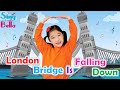 London Bridge Is Falling Down with Actions and Lyrics | Kids Action Song | Sing with Bella