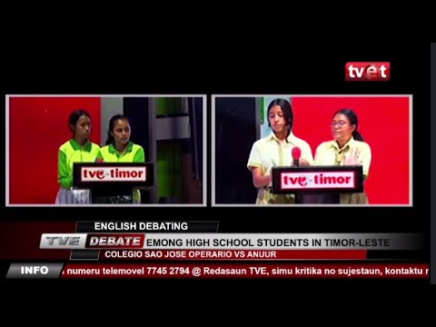 PARTE 3 DEBATE INGLESH , SAO JOSE OPERARIO VS ANNUR , II TVE DEBATE