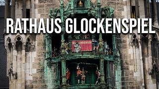 Rathaus-Glockenspiel 4K München 2024 - Gesamtaufnahme/Full show