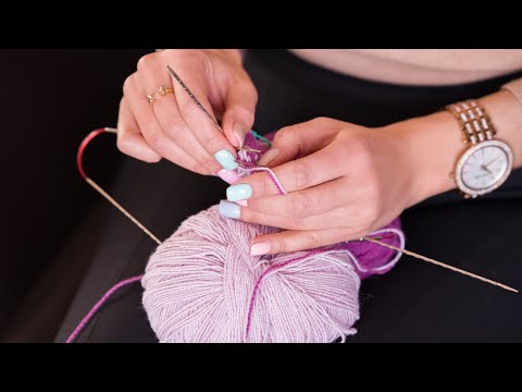 Zweifarbiges Stricken mit Tanja Steinbach